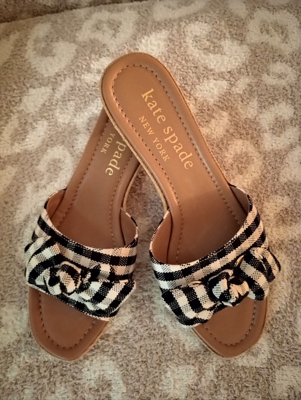 Kate Spade Lelah Bow Slide Sandals